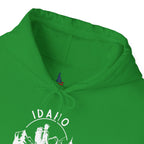 'Idaho American Patriot State of Mind' Hoodie with Sleeve Logo