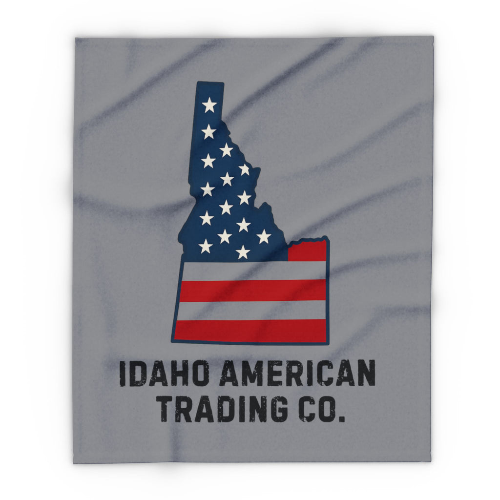 Idaho American Trading Co. Fleece Throw Blanket