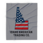 Idaho American Trading Co. Fleece Throw Blanket