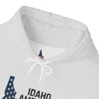Idaho American Beauty Hoodie with No Sleeve Logo
