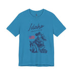 Idaho American Beauty Cowgirl Western T-Shirt