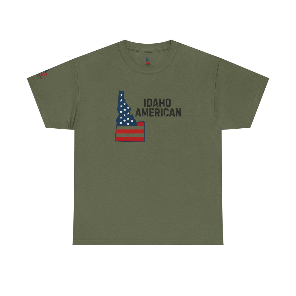 Idaho American T-Shirt with Sleeve Logo