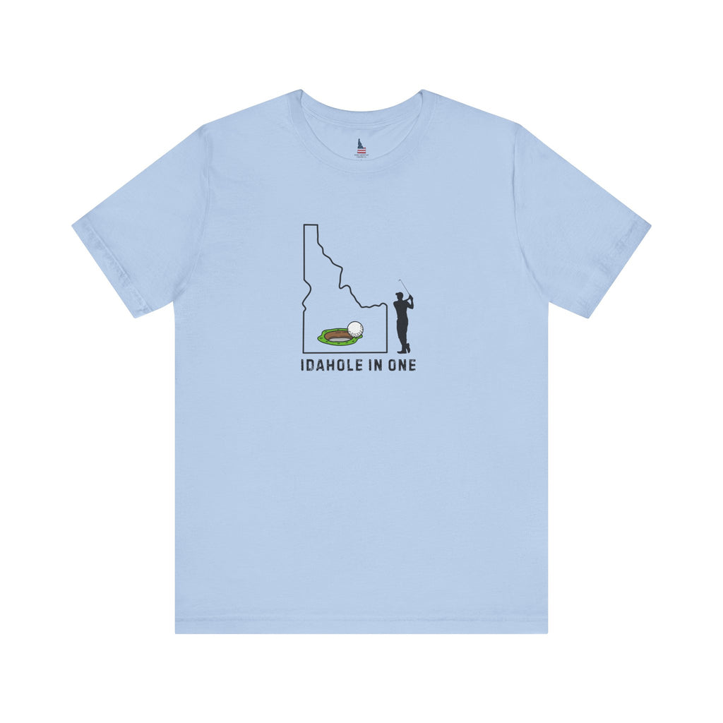 Idahole In One Men's Golf T-Shirt
