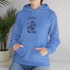 Idaho American Beauty Western Hoodie With Sleeve Logo