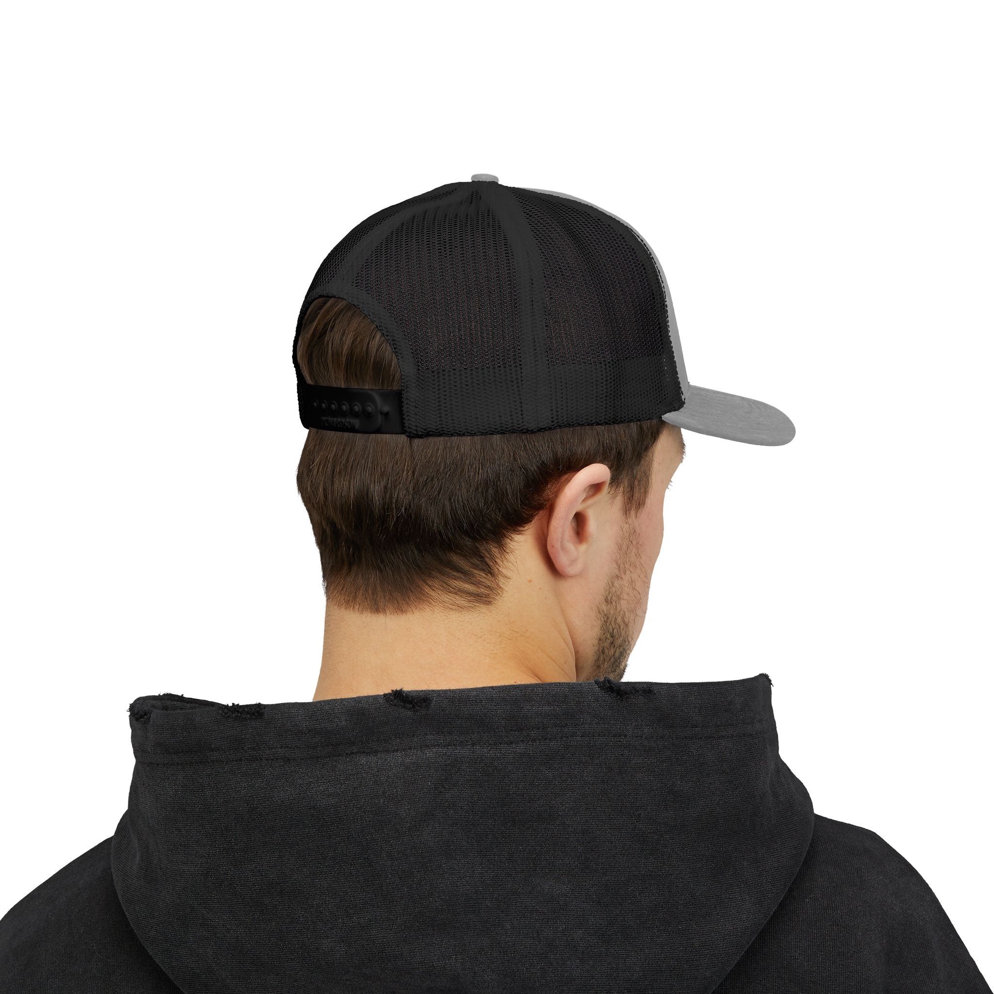 'Idaho American' Embroidered Snapback Trucker Cap