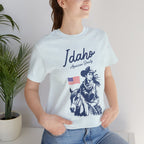 Idaho American Beauty Cowgirl Western T-Shirt