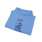 Idaho American Beauty Western Hoodie With Sleeve Logo