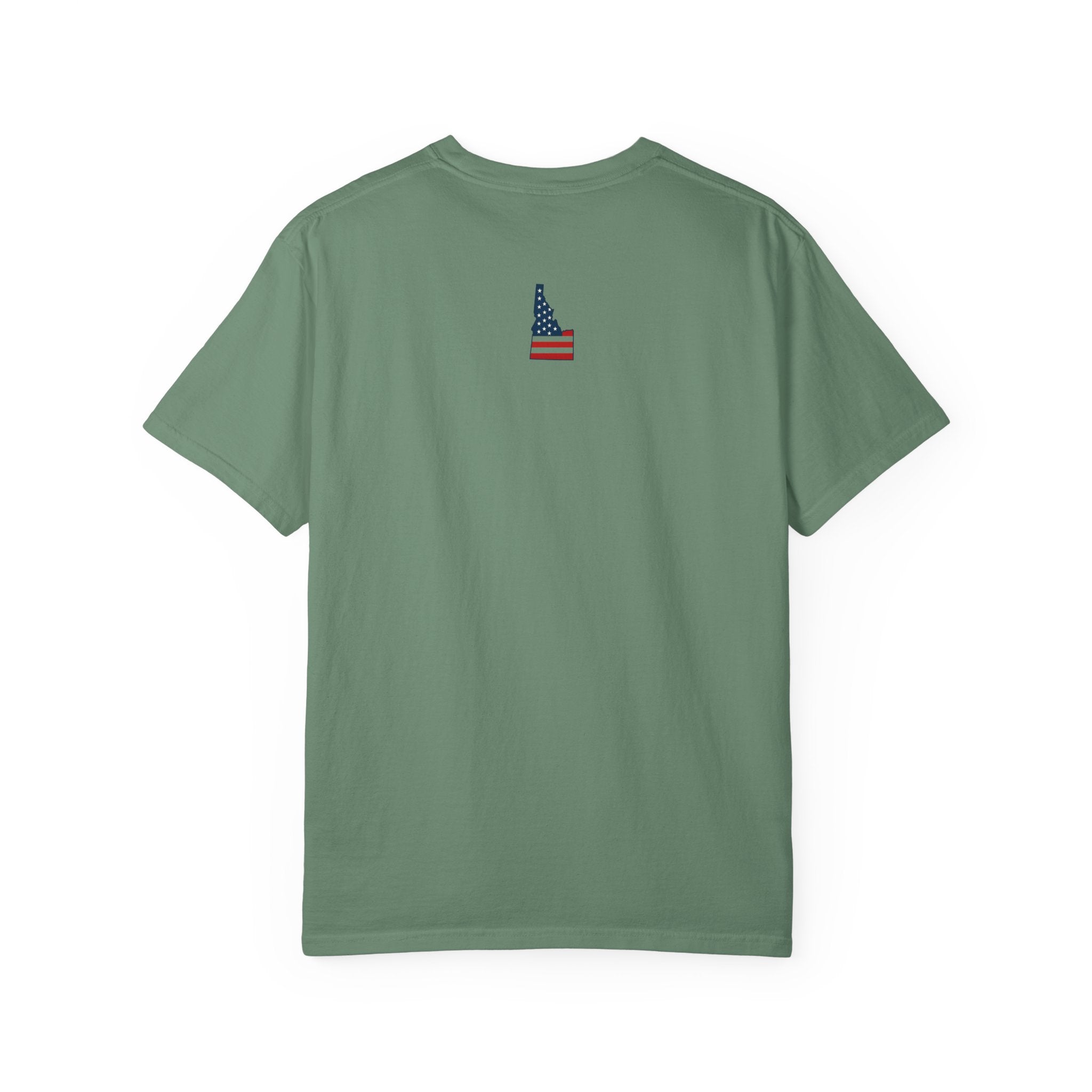 Idaho American T-Shirt with Logo on Back