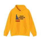 Idaho American Mom Hoodie With No Sleeve Logo