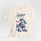 Idaho American Beauty Cowgirl Western T-Shirt