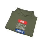 Idaho American 'Star' Hoodie with Sleeve Logo