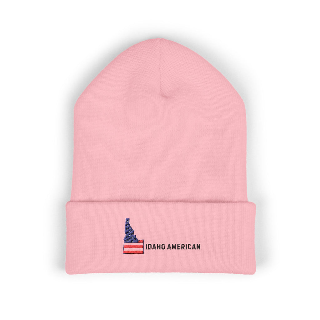 Idaho American Embroidered Beanie