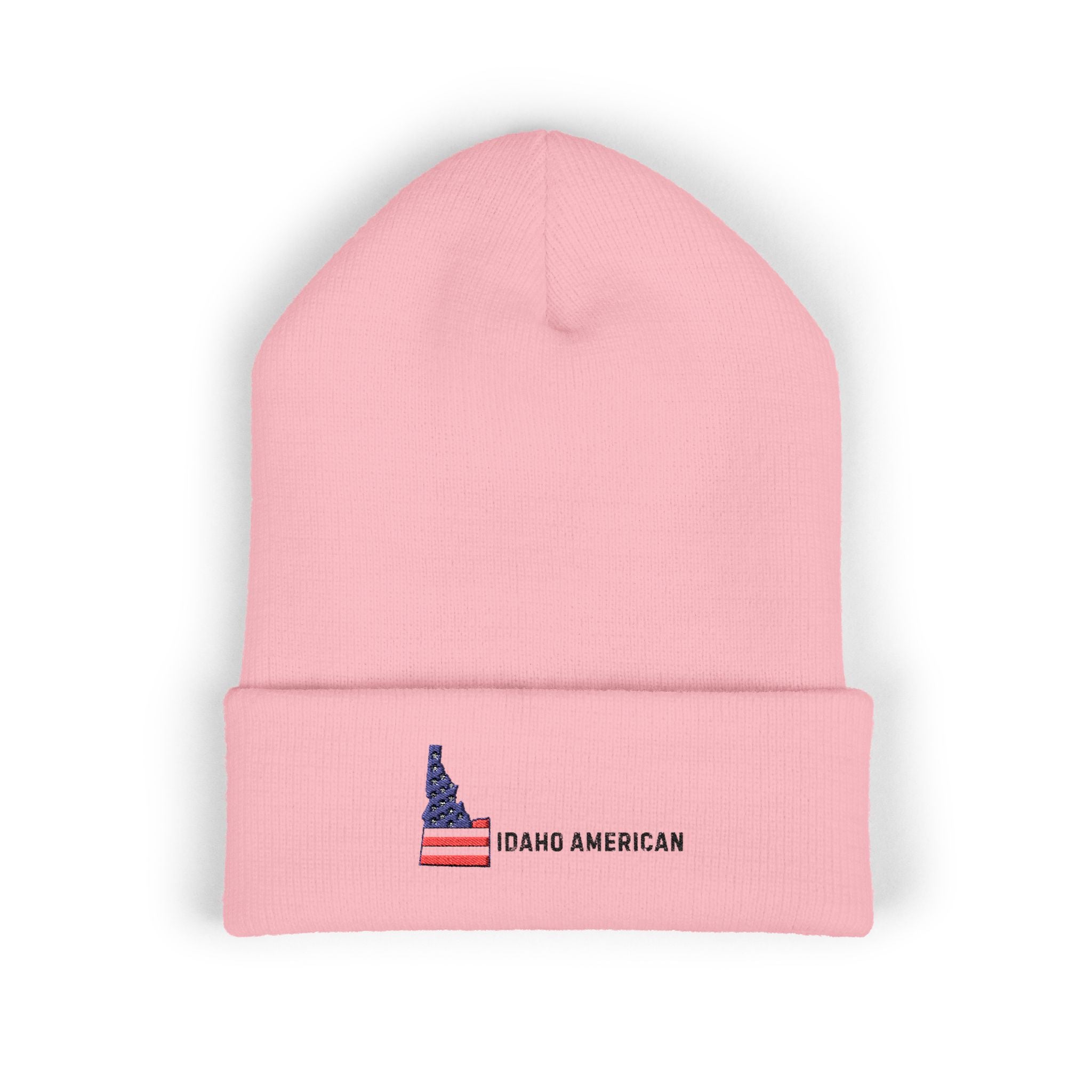 Idaho American Embroidered Beanie