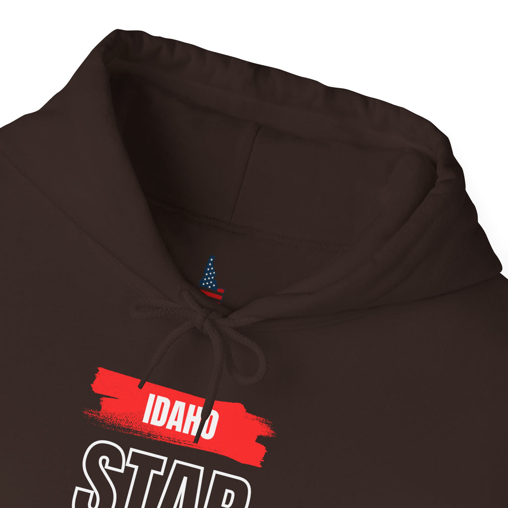 Idaho American 'Star' Hoodie with Sleeve Logo