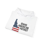 'Idaho American Patriot' Hoodie with Sleeve Logo