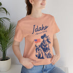 Idaho American Beauty Cowgirl Western T-Shirt
