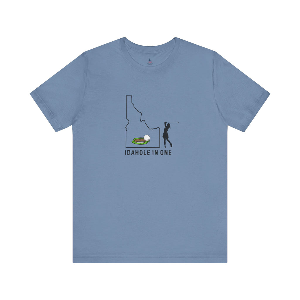 Idahole in One Women's Golf T-Shirt