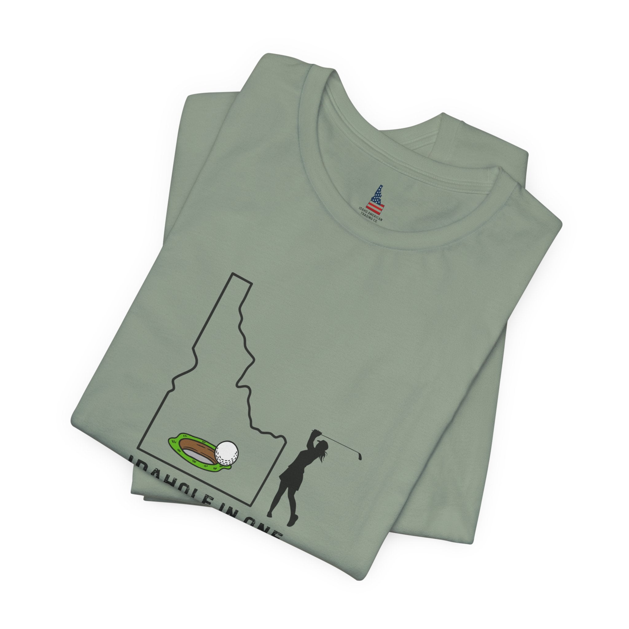 Idahole in One Women's Golf T-Shirt
