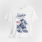 Idaho American Beauty Cowgirl Western T-Shirt