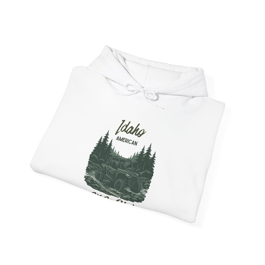 Idaho American 4x4 Club Hoodie with Sleeve Logo