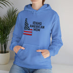 Idaho American Mom Hoodie With No Sleeve Logo