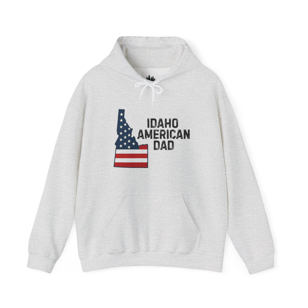 Idaho American Dad Hoodie No Sleeve Logo