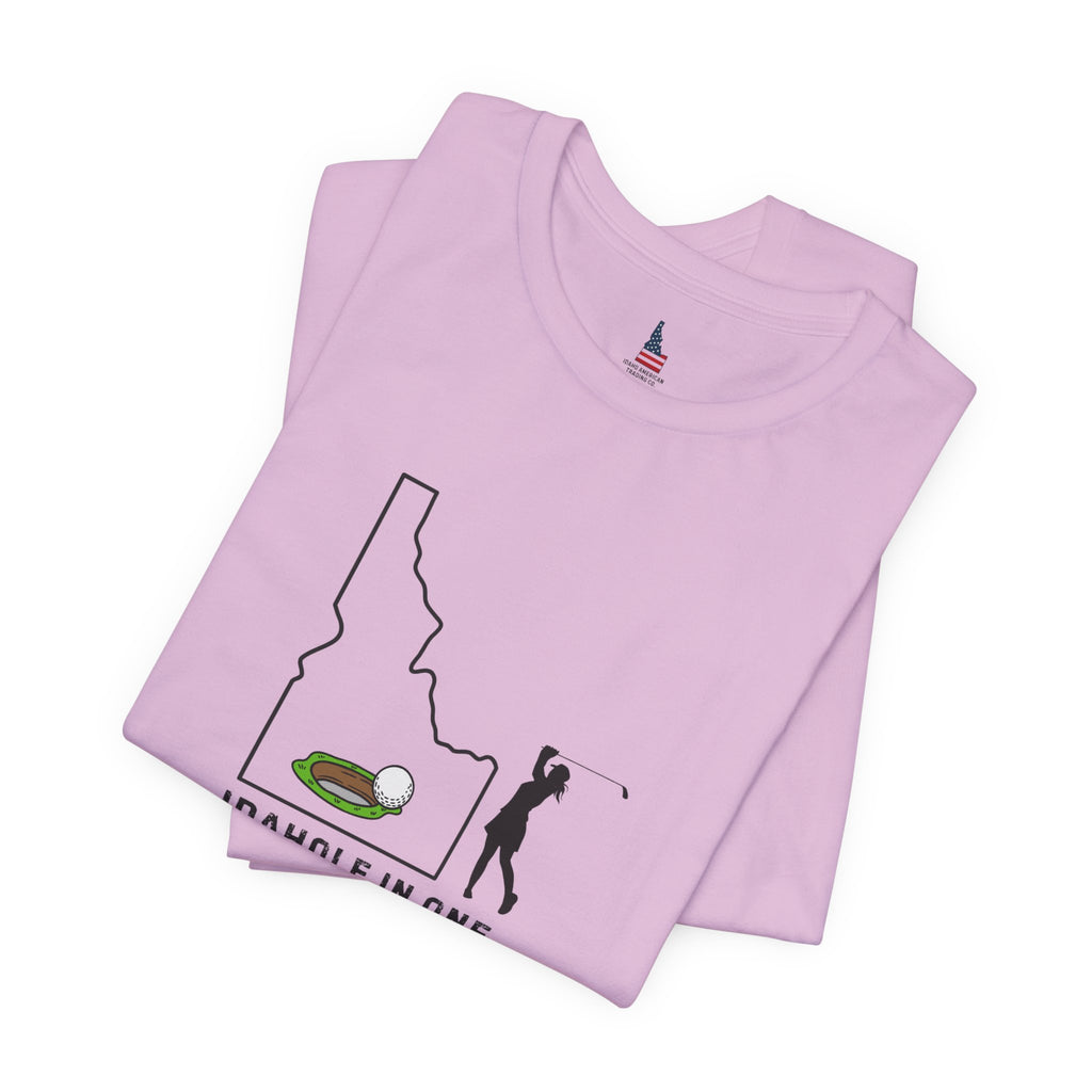 Idahole in One Women's Golf T-Shirt