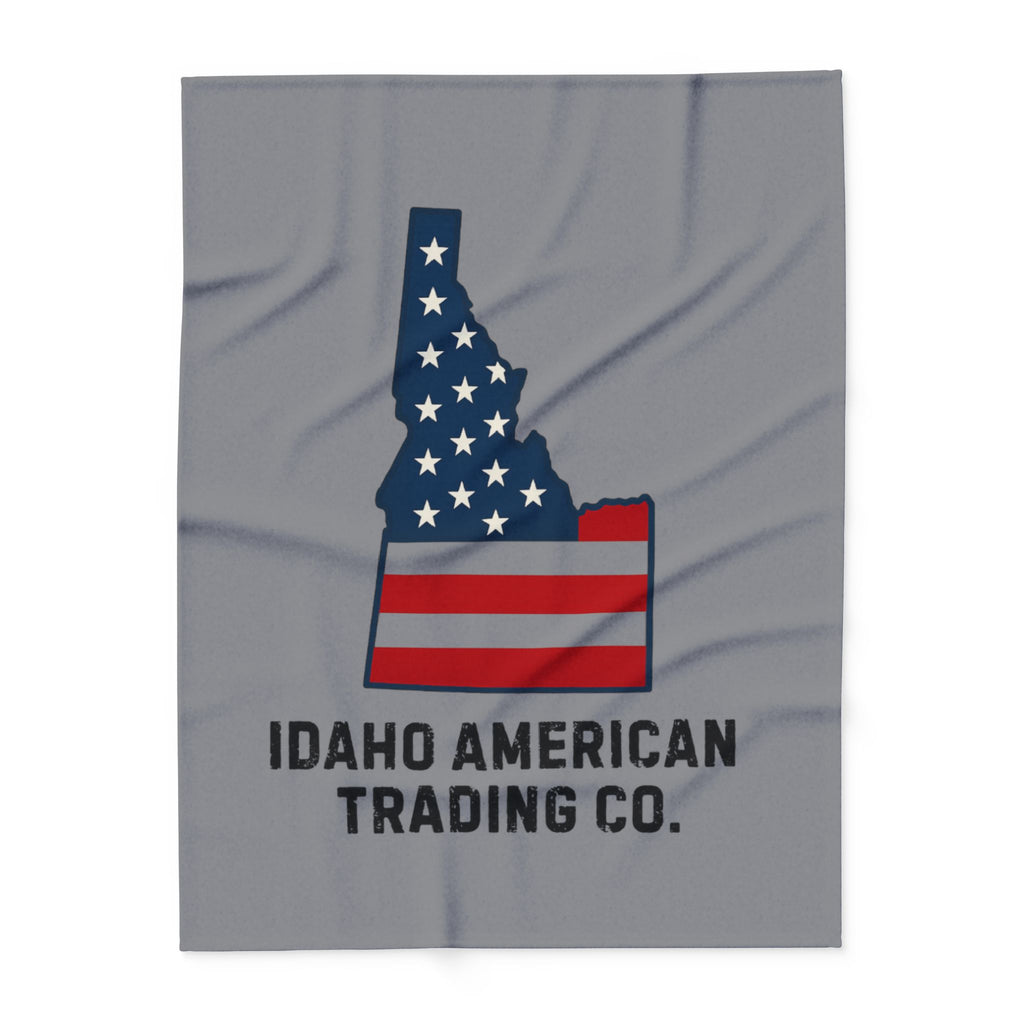 Idaho American Trading Co. Fleece Throw Blanket