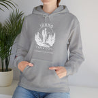 'Idaho American Patriot State of Mind' Hoodie with Sleeve Logo