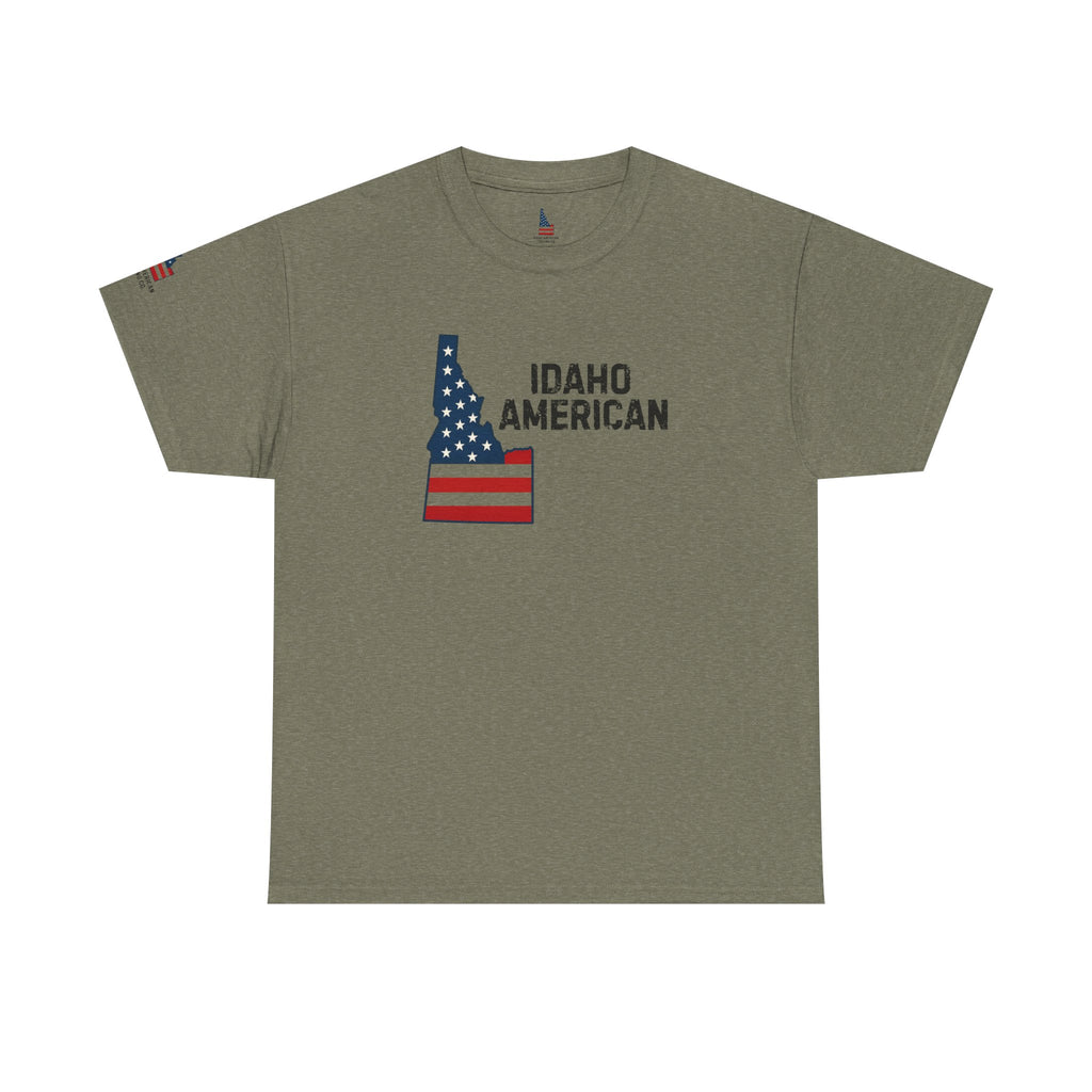 Idaho American T-Shirt with Sleeve Logo