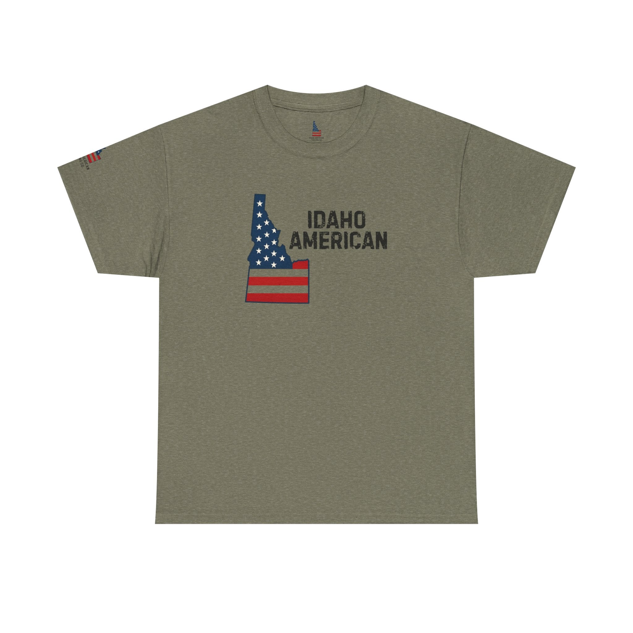 Idaho American T-Shirt with Sleeve Logo