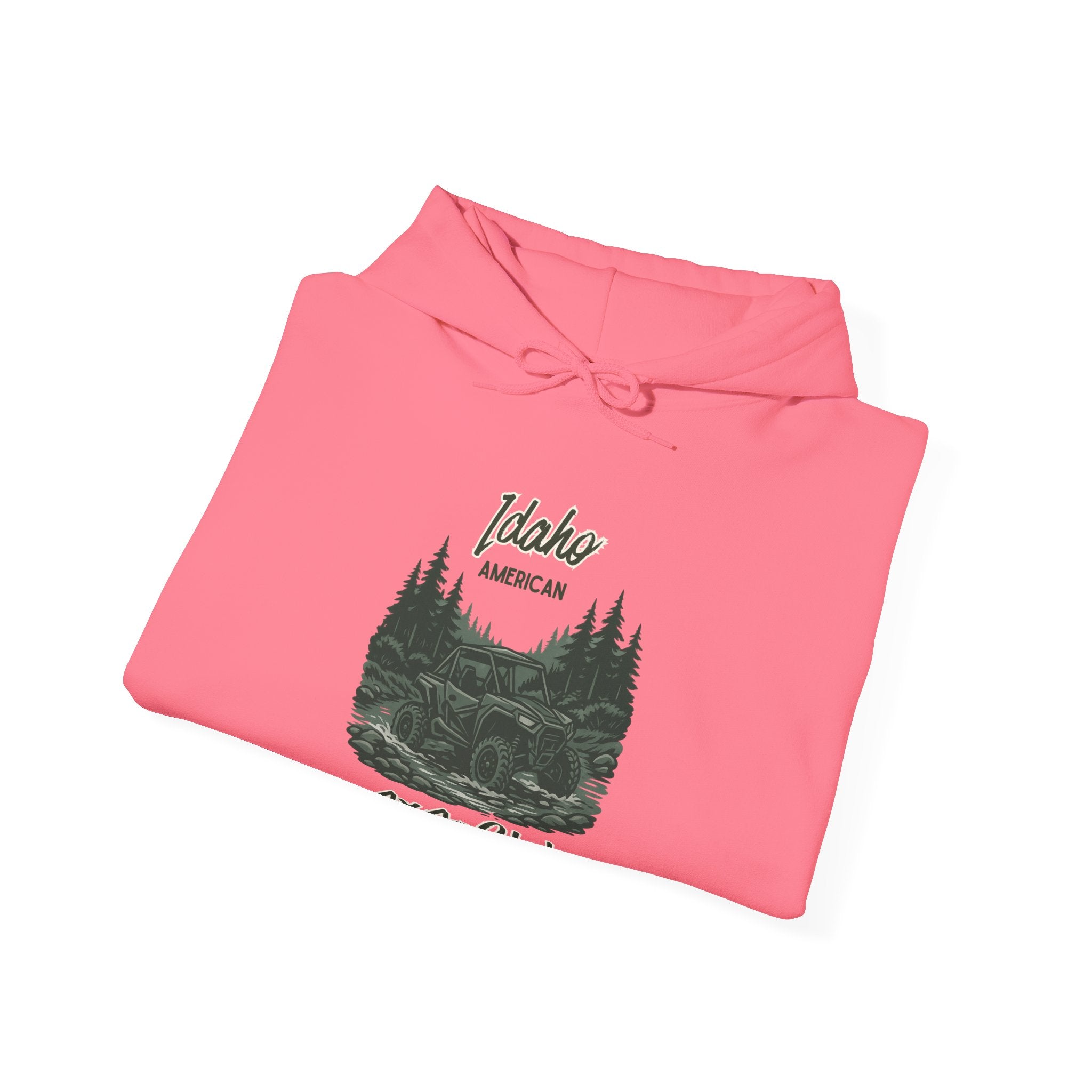 Idaho American 4x4 Club Hoodie with Sleeve Logo
