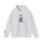 Idaho American Beauty Western Hoodie With Sleeve Logo