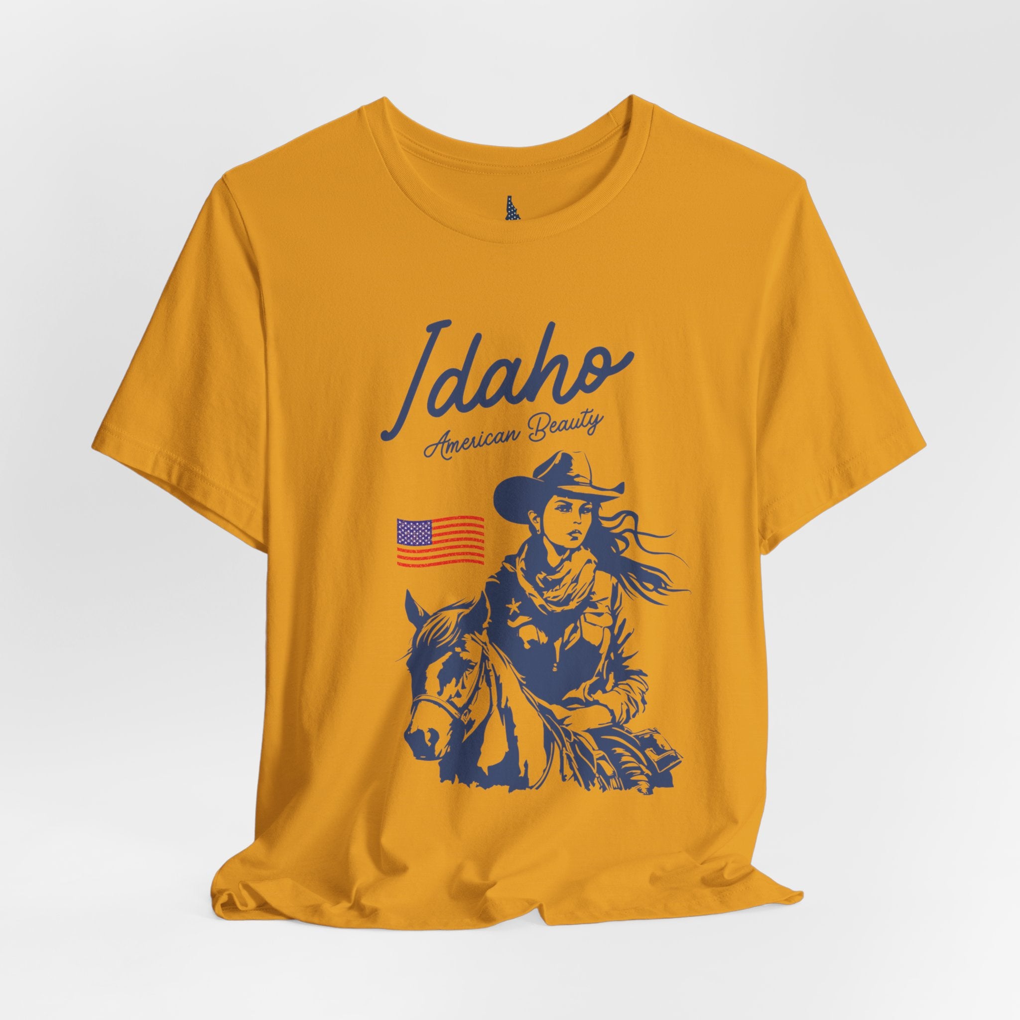 Idaho American Beauty Cowgirl Western T-Shirt