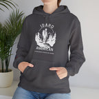 'Idaho American Patriot State of Mind' Hoodie with Sleeve Logo