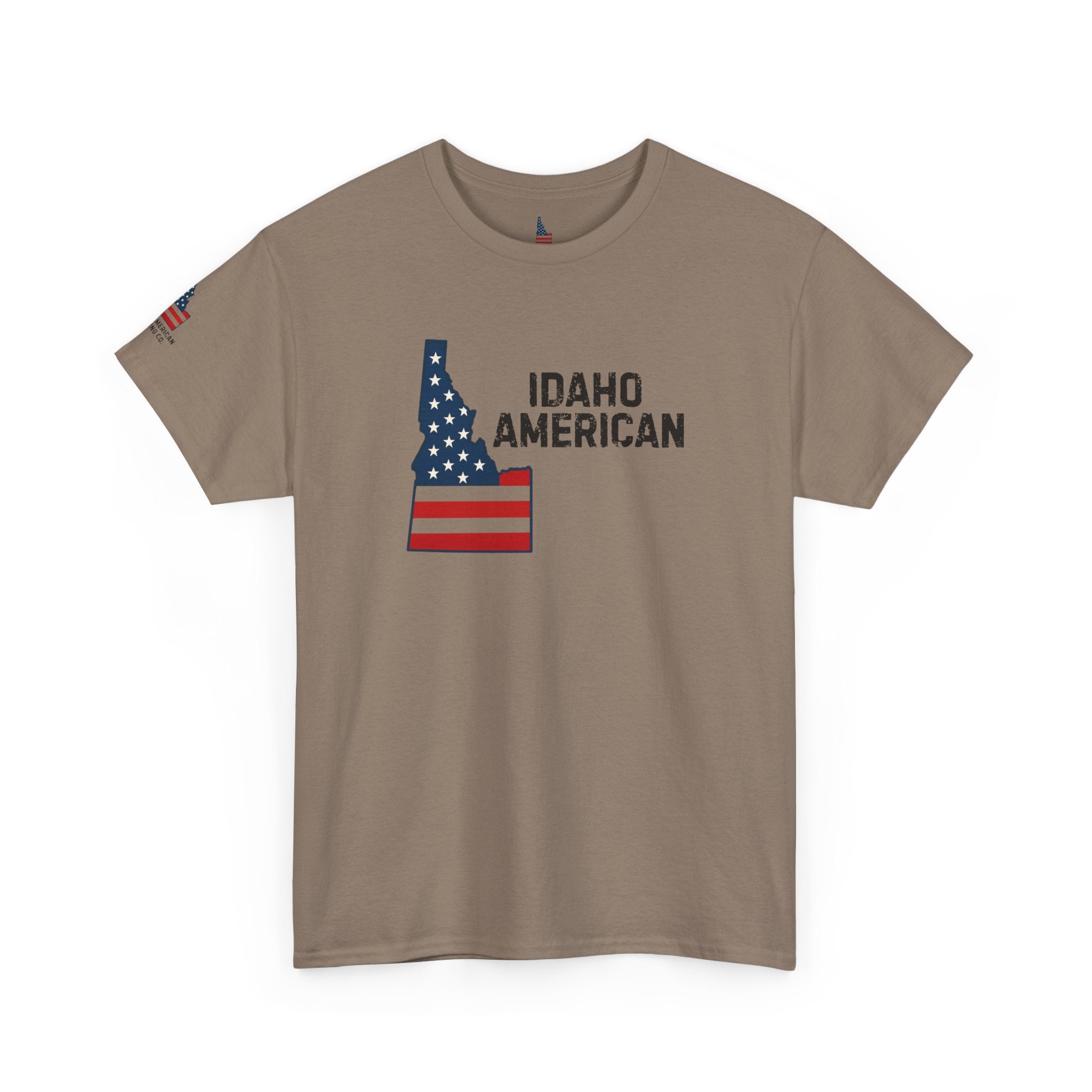 Idaho American T-Shirt with Sleeve Logo