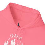 'Idaho American Patriot State of Mind' Hoodie with Sleeve Logo