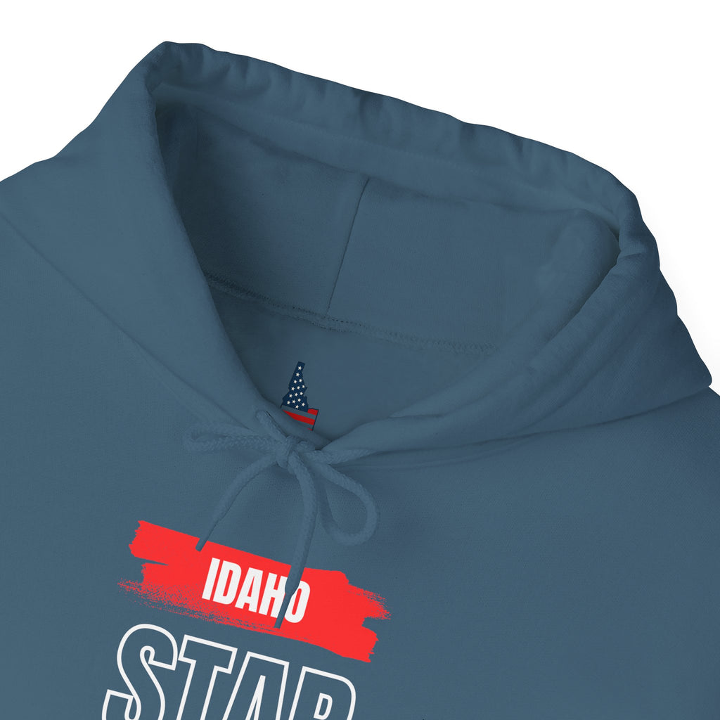Idaho American 'Star' Hoodie with Sleeve Logo