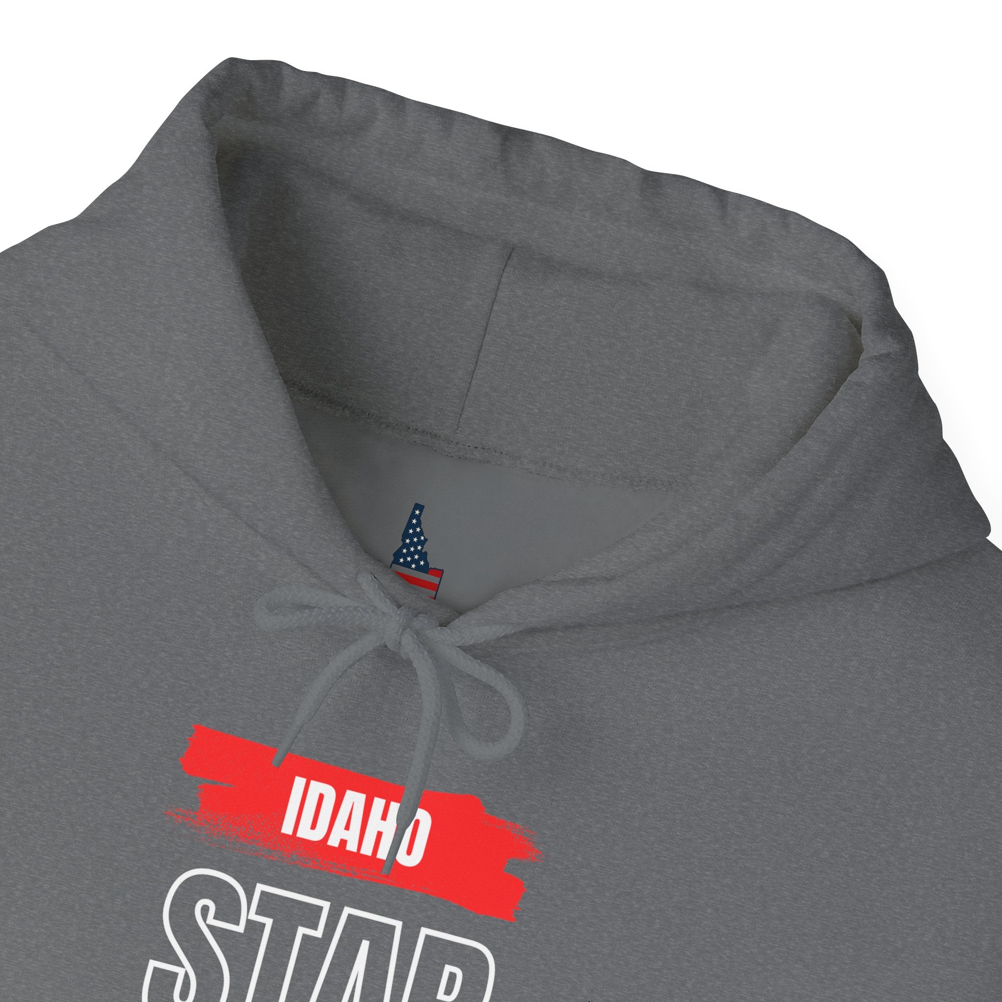 Idaho American 'Star' Hoodie with Sleeve Logo