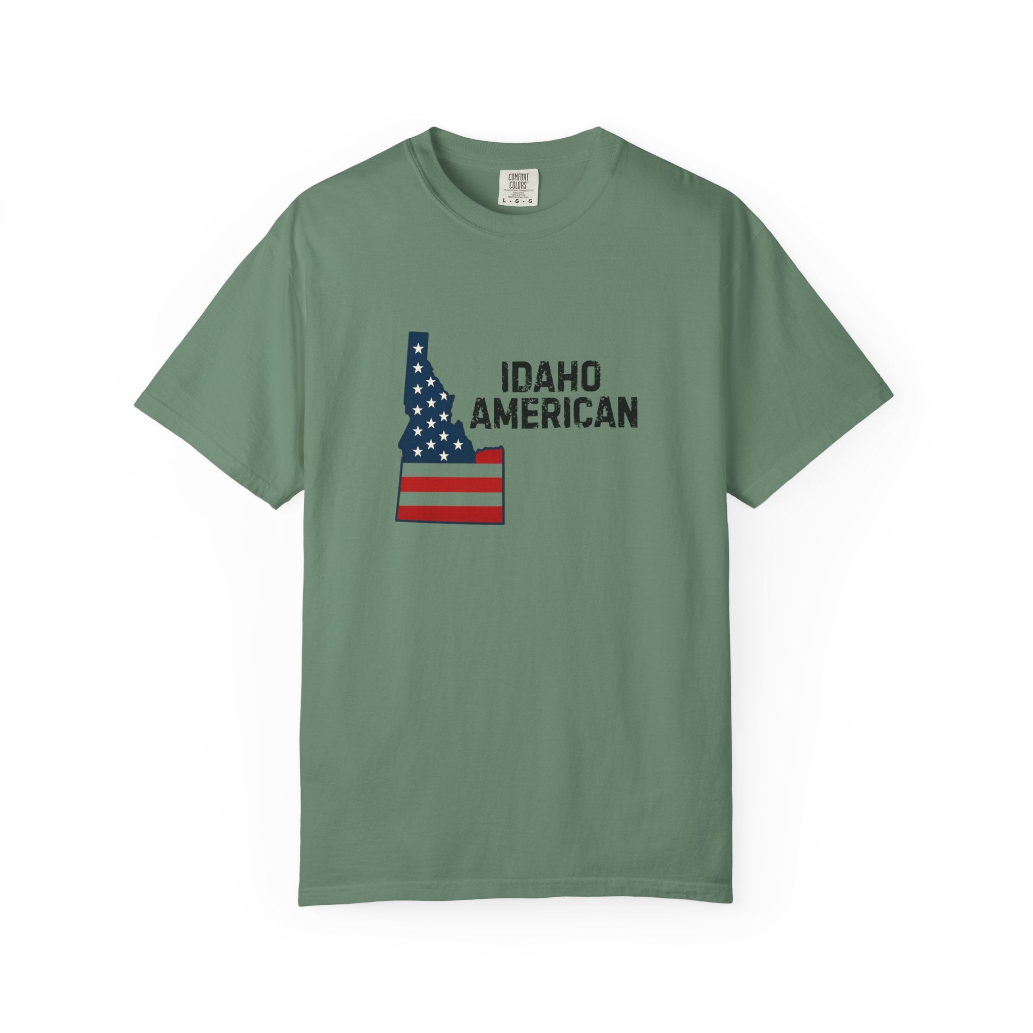Idaho American T-Shirt with Logo on Back