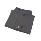 Idahole In One Women's Golf Hoodie With Sleeve Logo