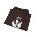 'Idaho American Patriot State of Mind' Hoodie with Sleeve Logo