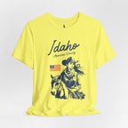 Idaho American Beauty Cowgirl Western T-Shirt