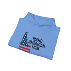 Idaho American Mom Hoodie With No Sleeve Logo