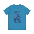 Idaho American Beauty Cowgirl Western T-Shirt