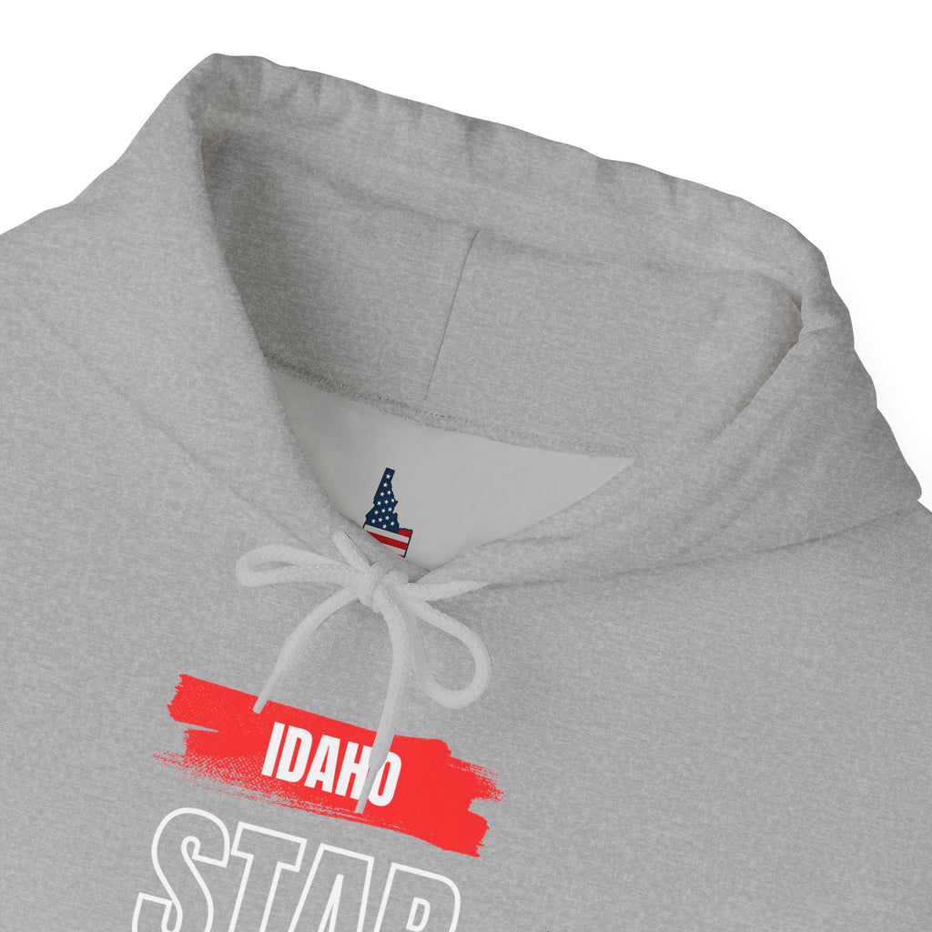 Idaho American 'Star' Hoodie with Sleeve Logo