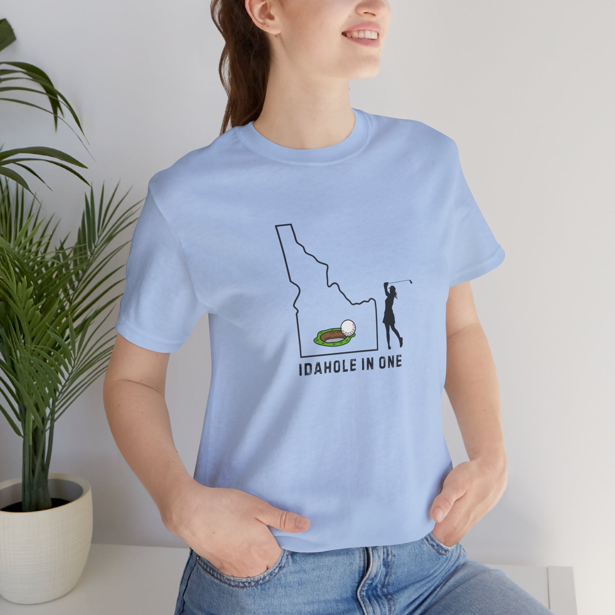 Idahole in One Women's Golf T-Shirt