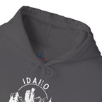 'Idaho American Patriot State of Mind' Hoodie with Sleeve Logo