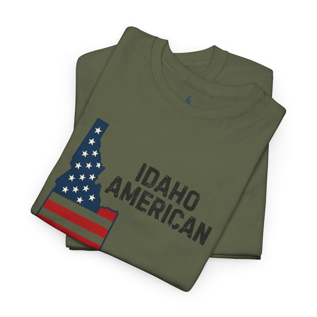 Idaho American T-Shirt with Sleeve Logo