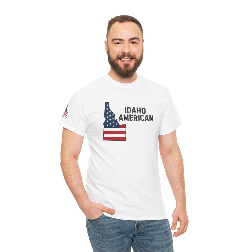 Idaho American T-Shirt with Sleeve Logo